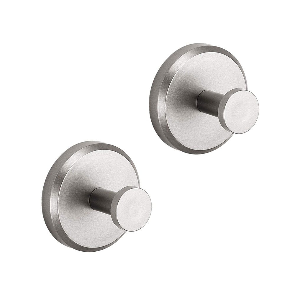 Premium Suction Cup Hooks for Bathroom | 2-Piece