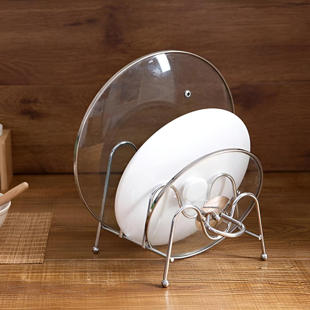 Premium Tiered Pot Lid Holder Rack