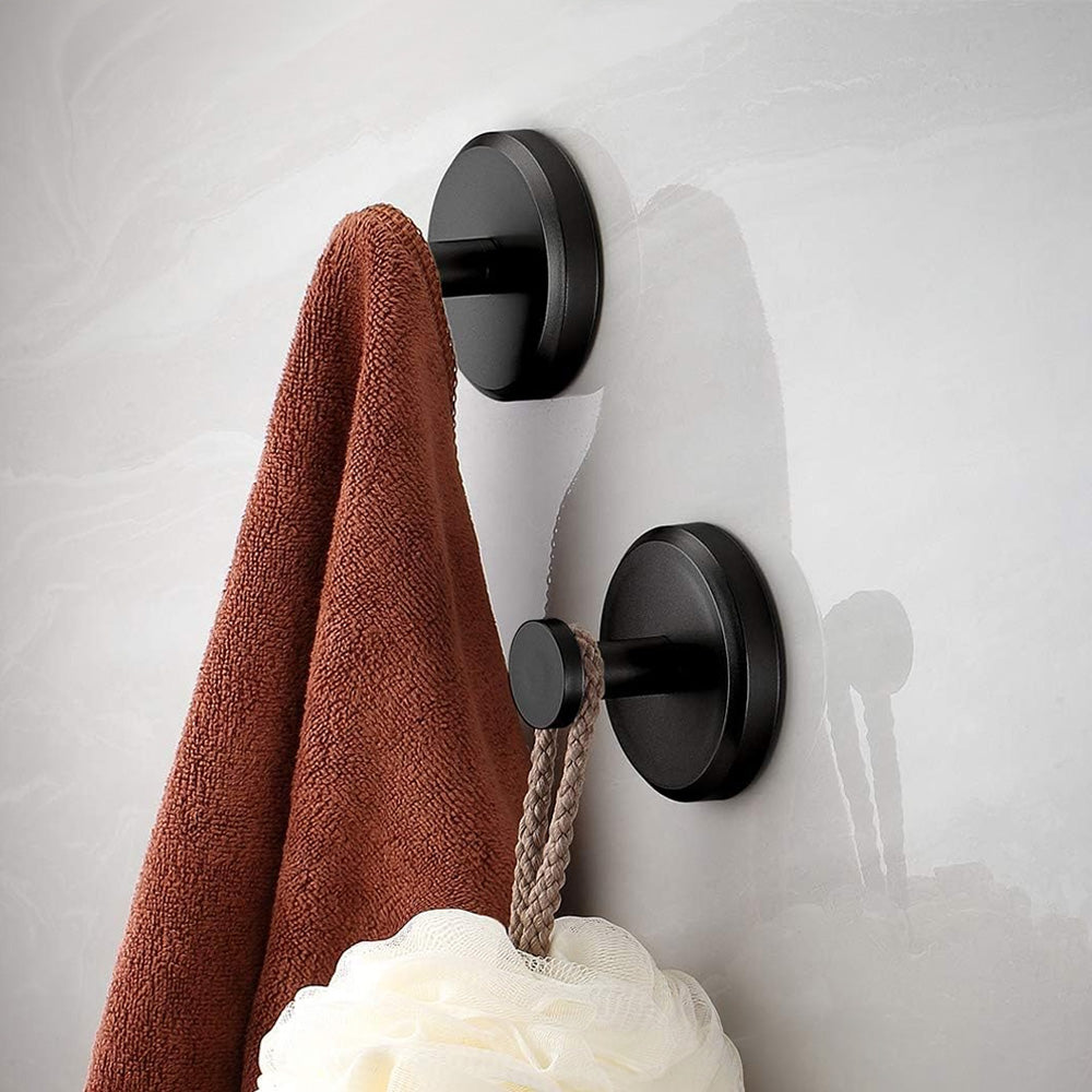 Premium Suction Cup Hooks for Bathroom | 2-Piece