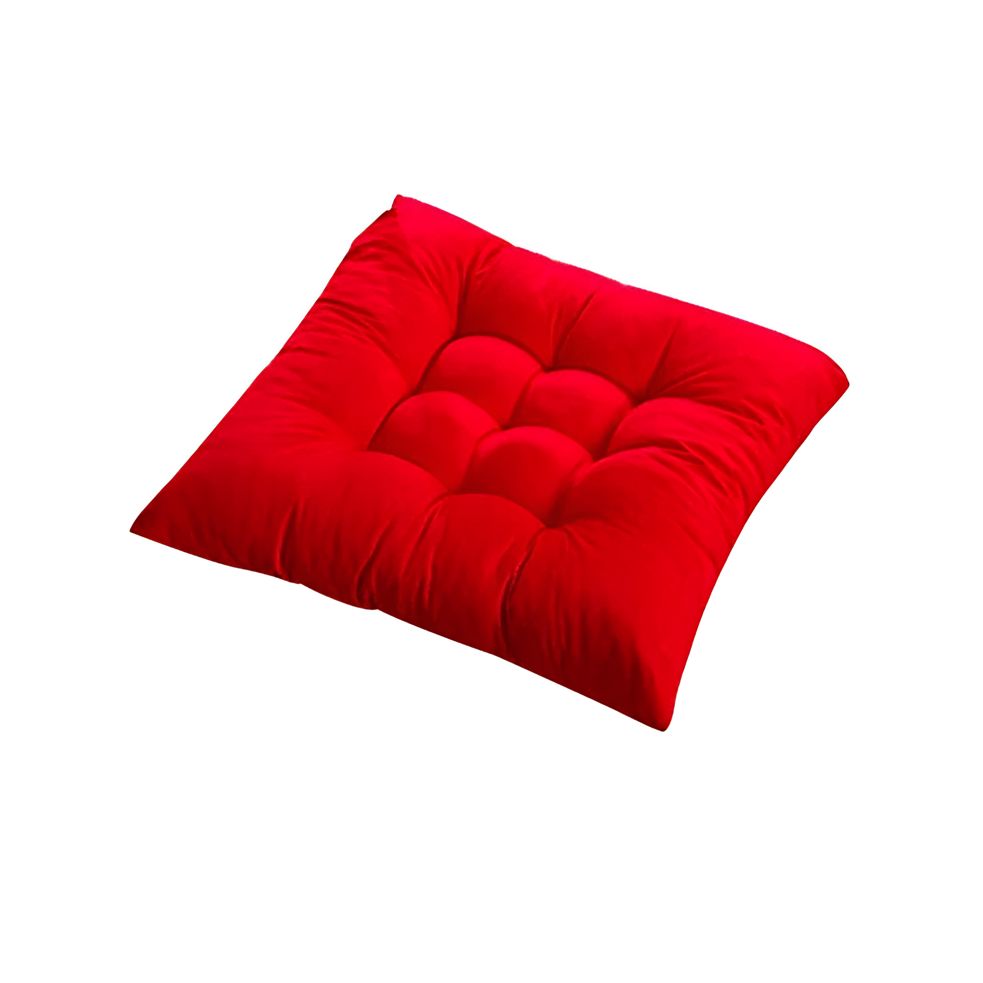 Bold Tufted Velvet Chair Cushions