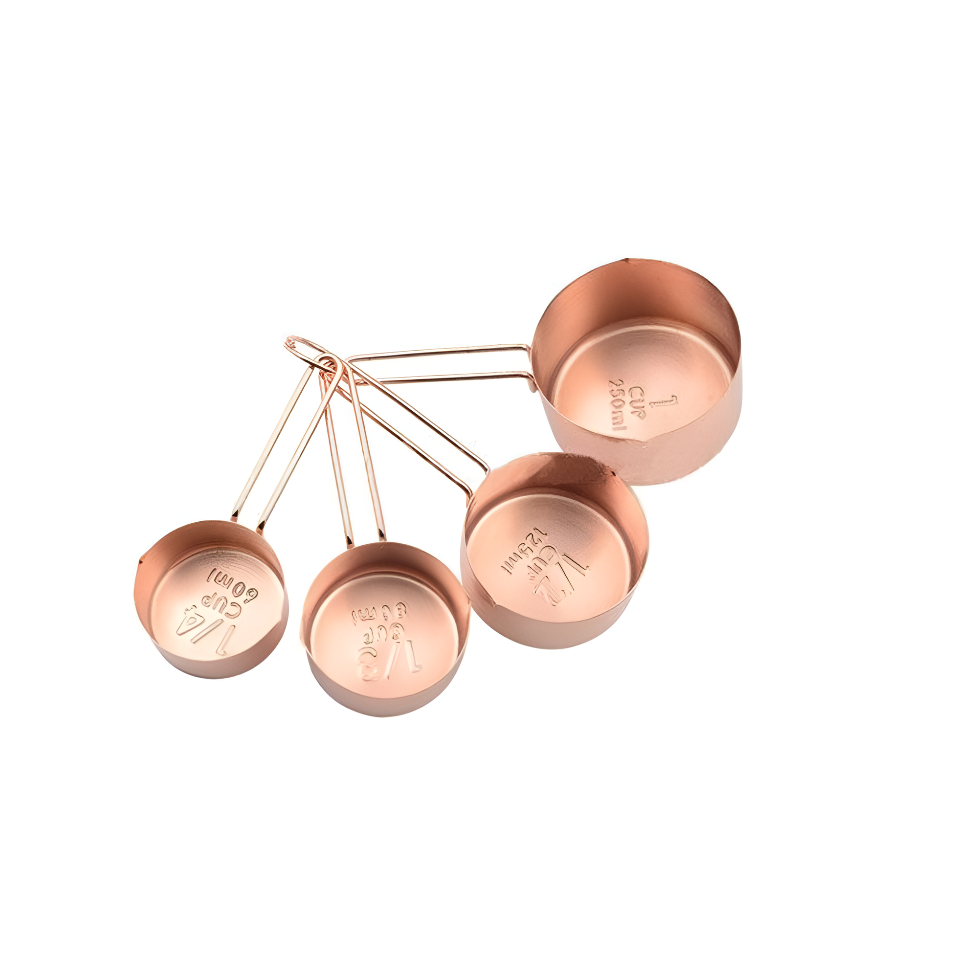 Premium Luxe Stainless Steel Measuring Cup | 4-Piece Set