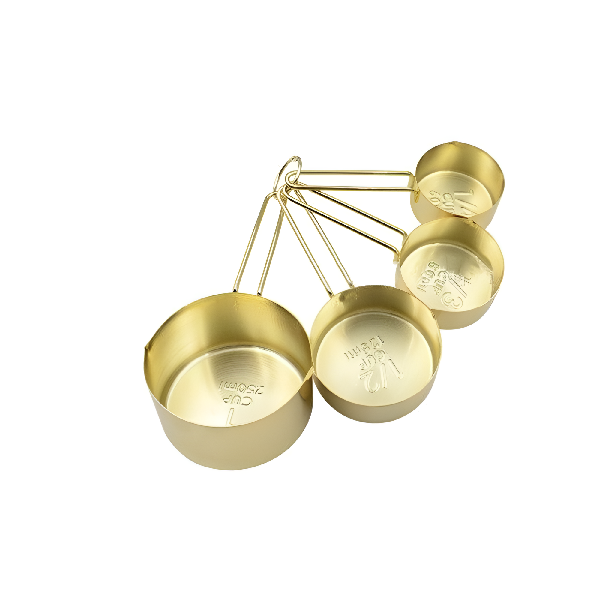 Premium Luxe Stainless Steel Measuring Cup | 4-Piece Set