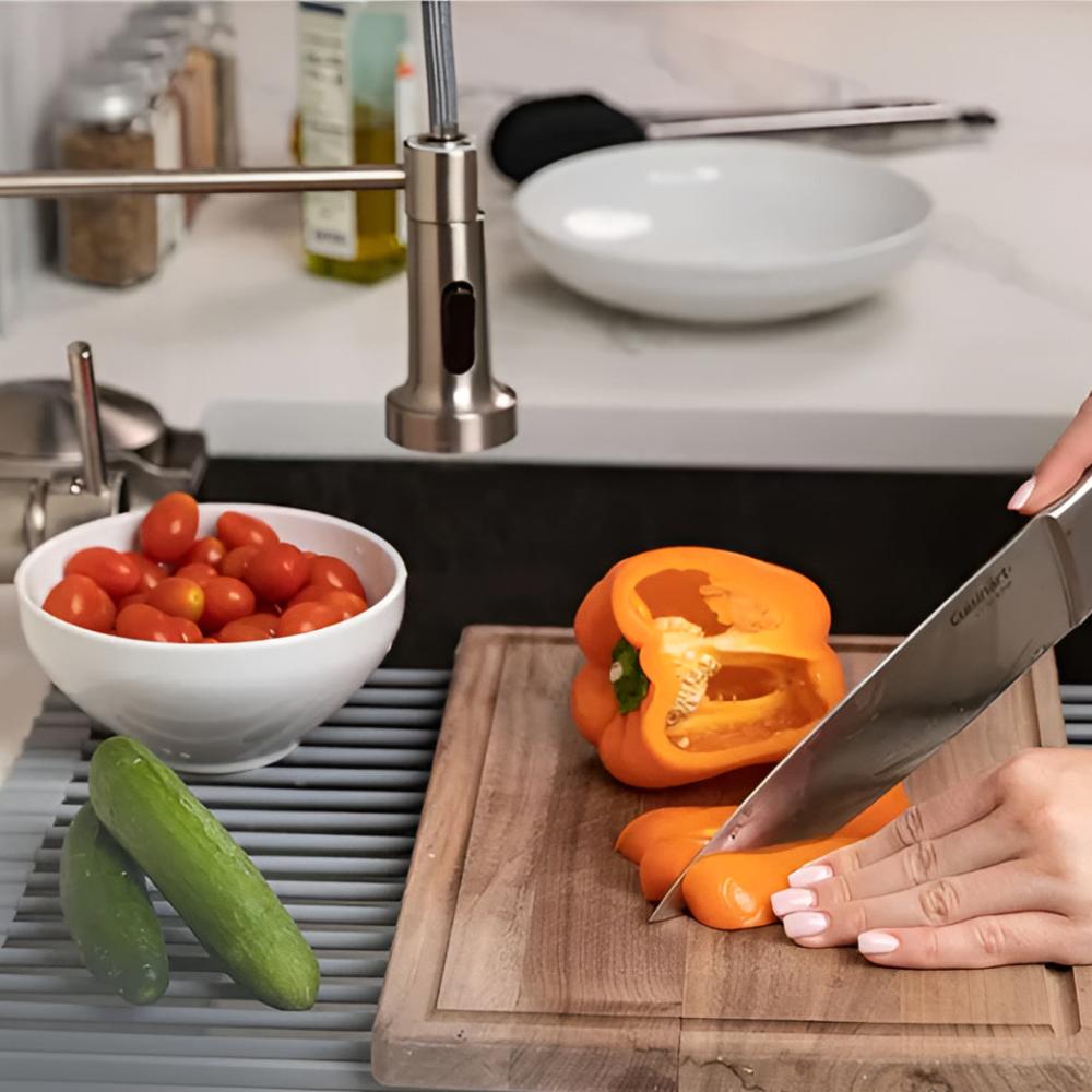 Collapsible Premium Stainless Steel Dish Drying Rack