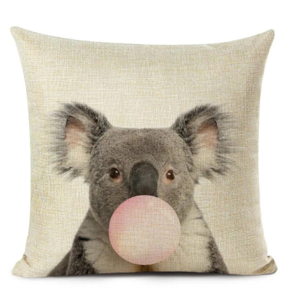 Animal Gum Pop Cushion Covers