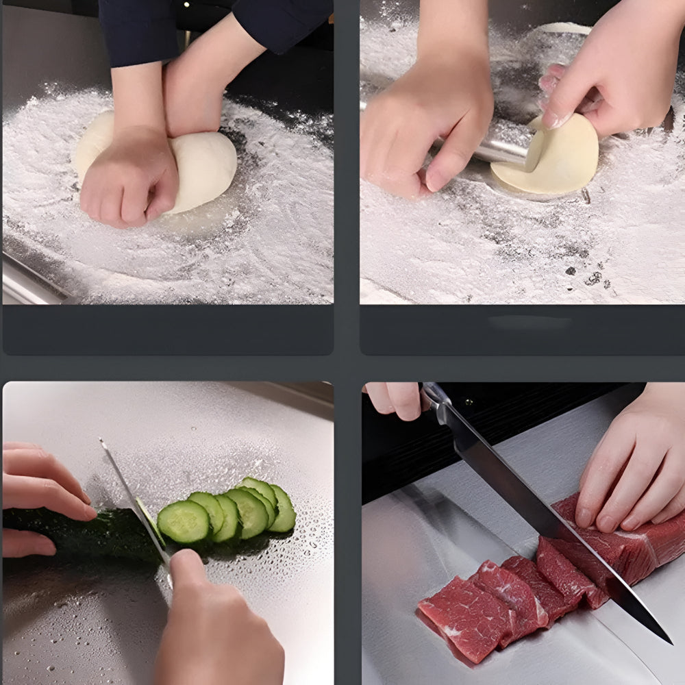High-End Stainless Steel Chopping Board
