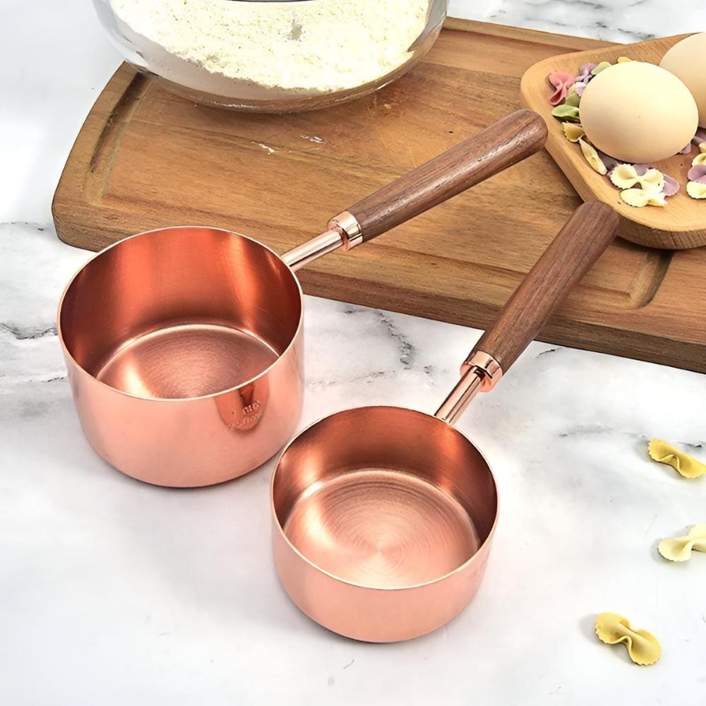 Premium Copper Ergonomic Measuring Set