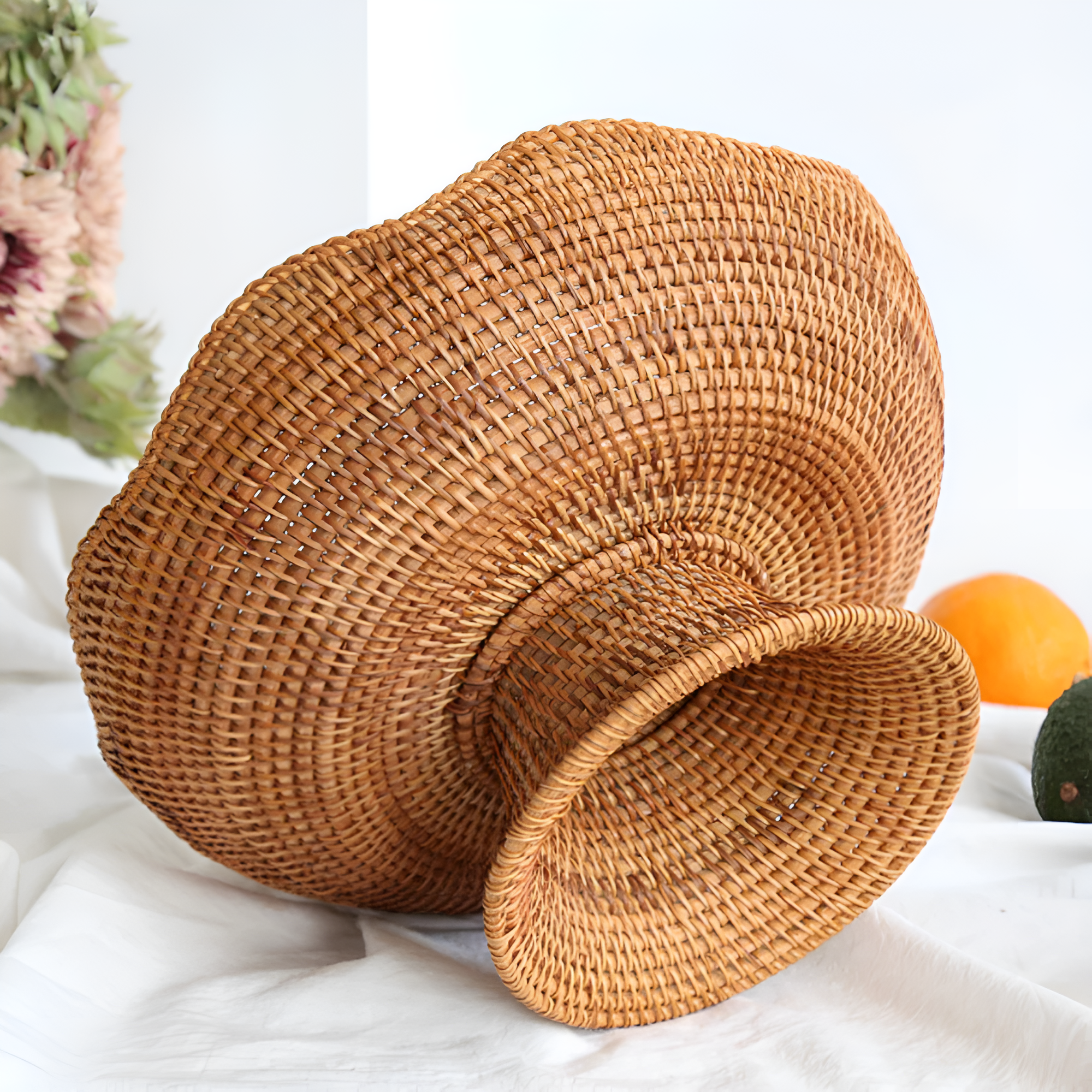 Premium Rustic Hand Woven Fruit Basket