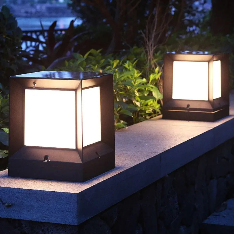 Elegant Cube Column LED Light