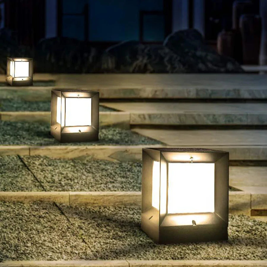 Elegant Cube Column LED Light