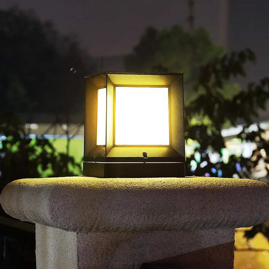 Elegant Cube Column LED Light