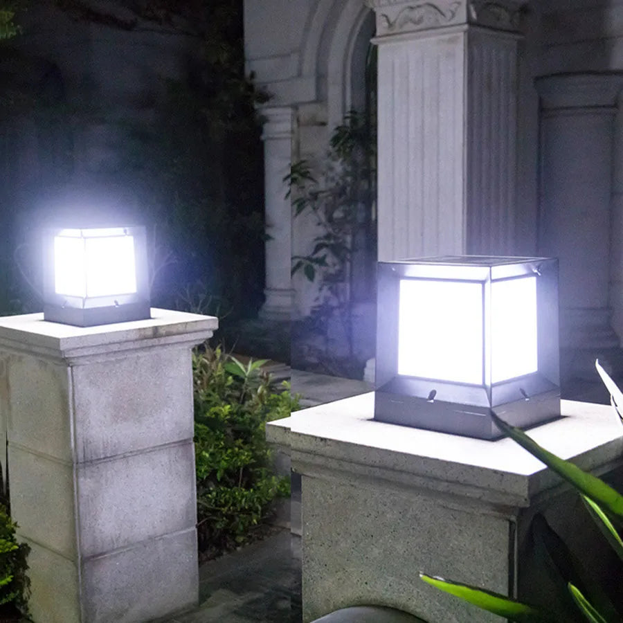 Elegant Cube Column LED Light