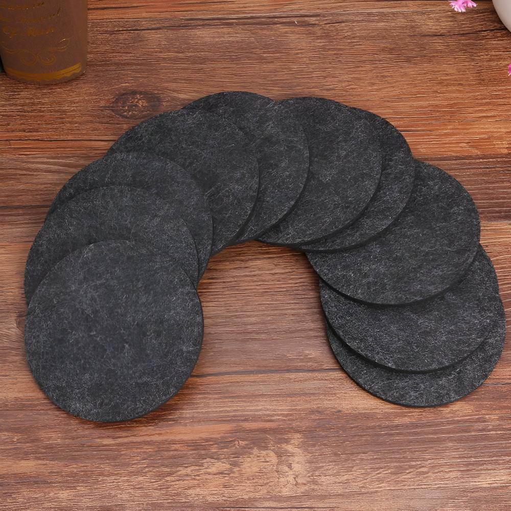 10-Piece Premium Durable Felt Coaster Set