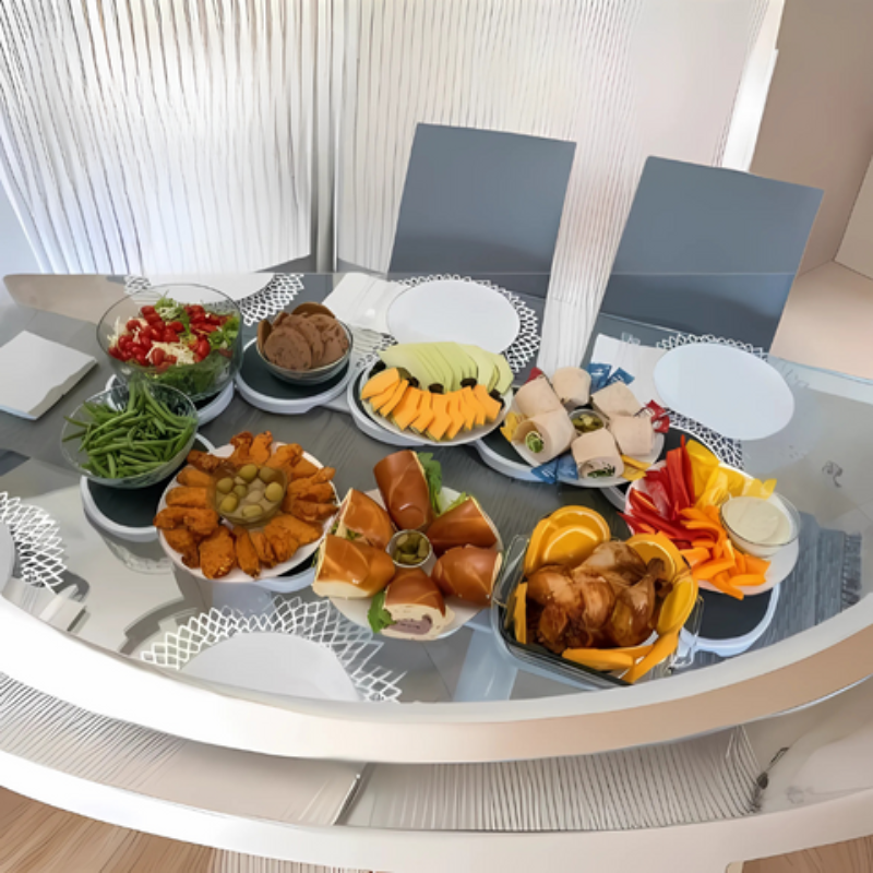 Twist Eat | Functional Revolving & Expandable Table Solution