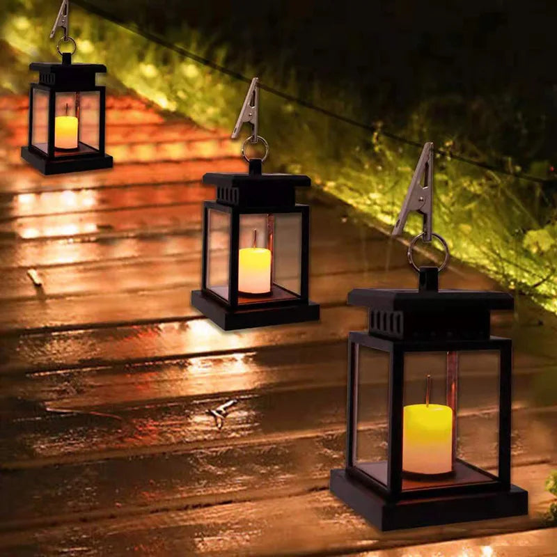 Ambient Candlelight Solar Outdoor Light