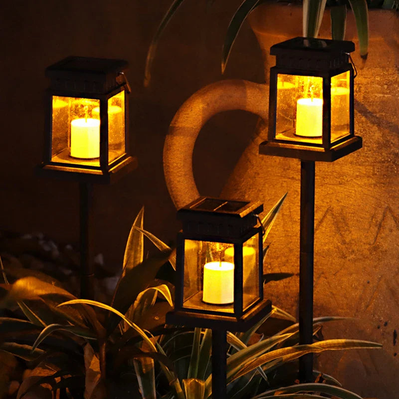 Ambient Candlelight Solar Outdoor Light