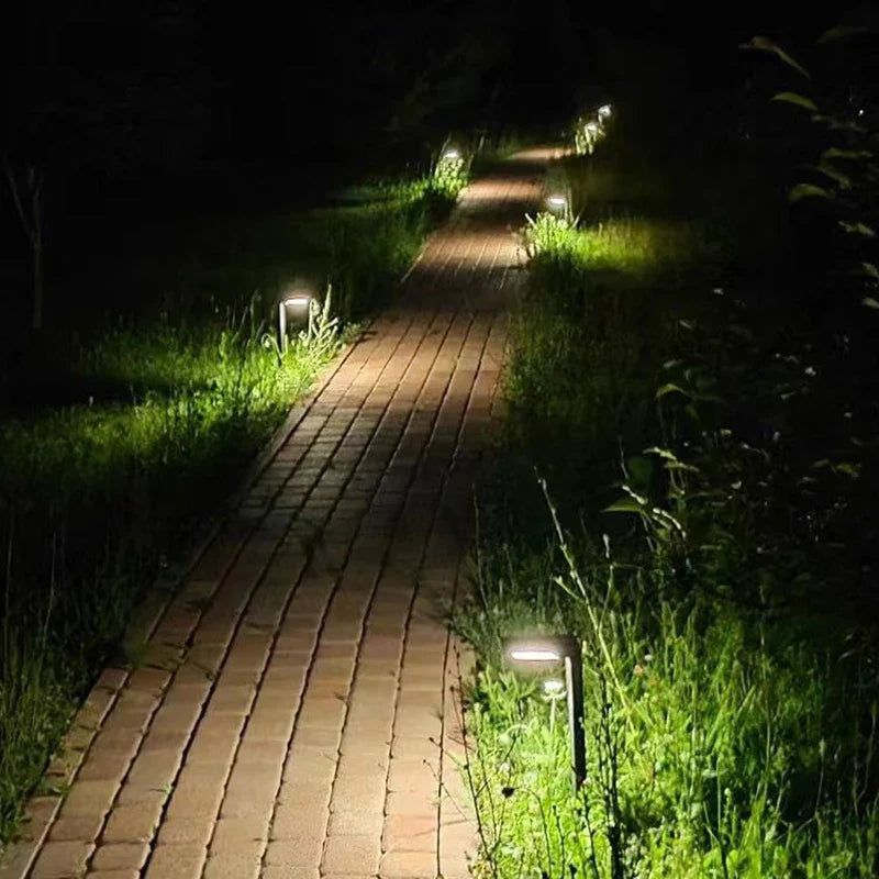 2-Piece Luxurious Modern Solar Garden Lights