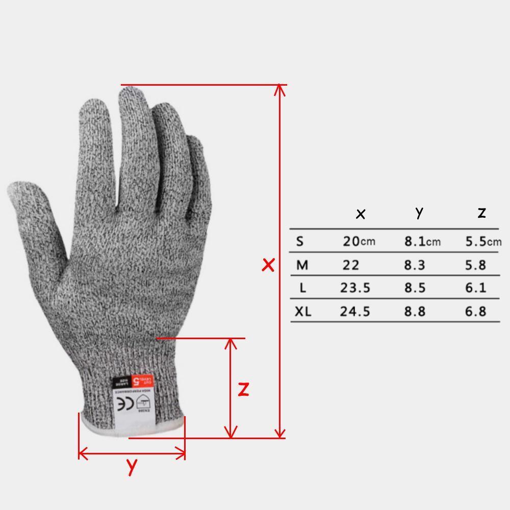 High-Grade Protective Cut-Resistant Gloves