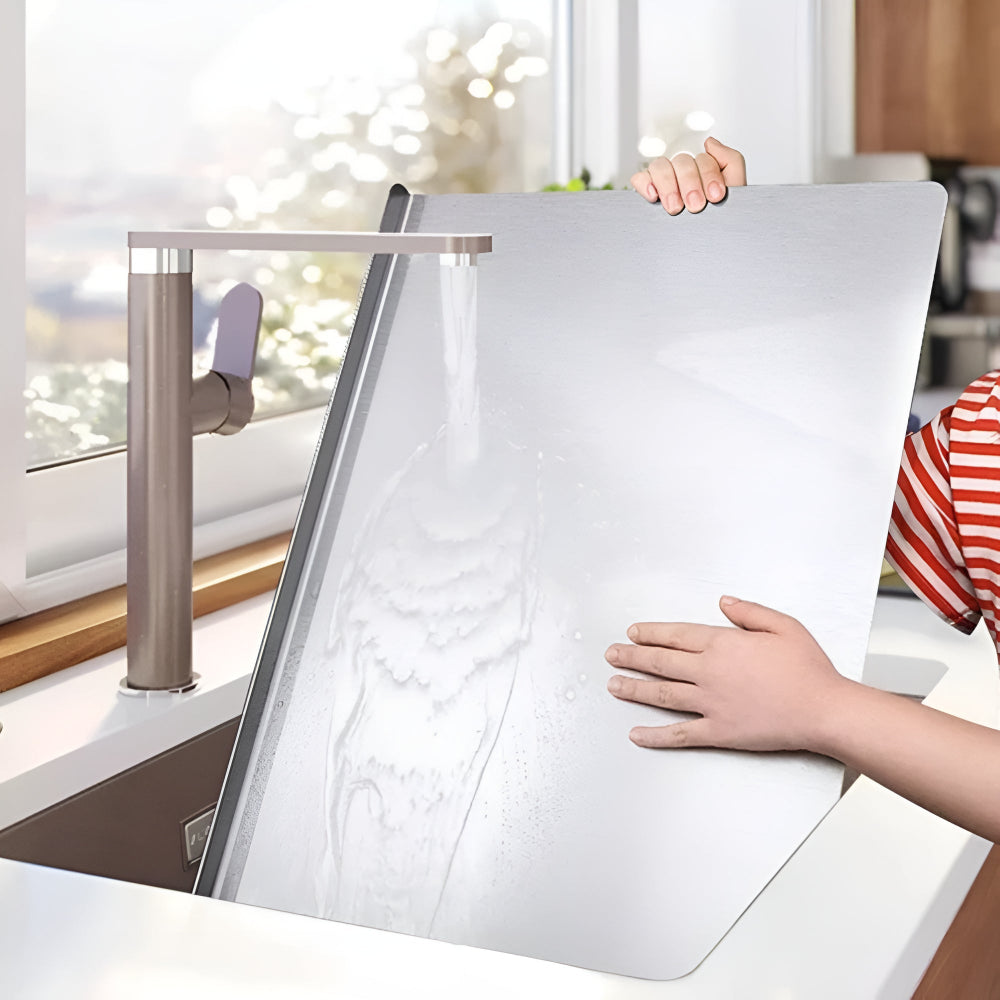 High-End Stainless Steel Chopping Board