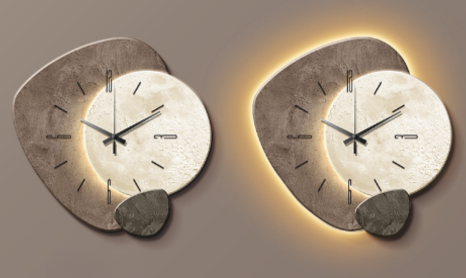 Luna Luminescence | Scandinavian Illuminating Wall Clock