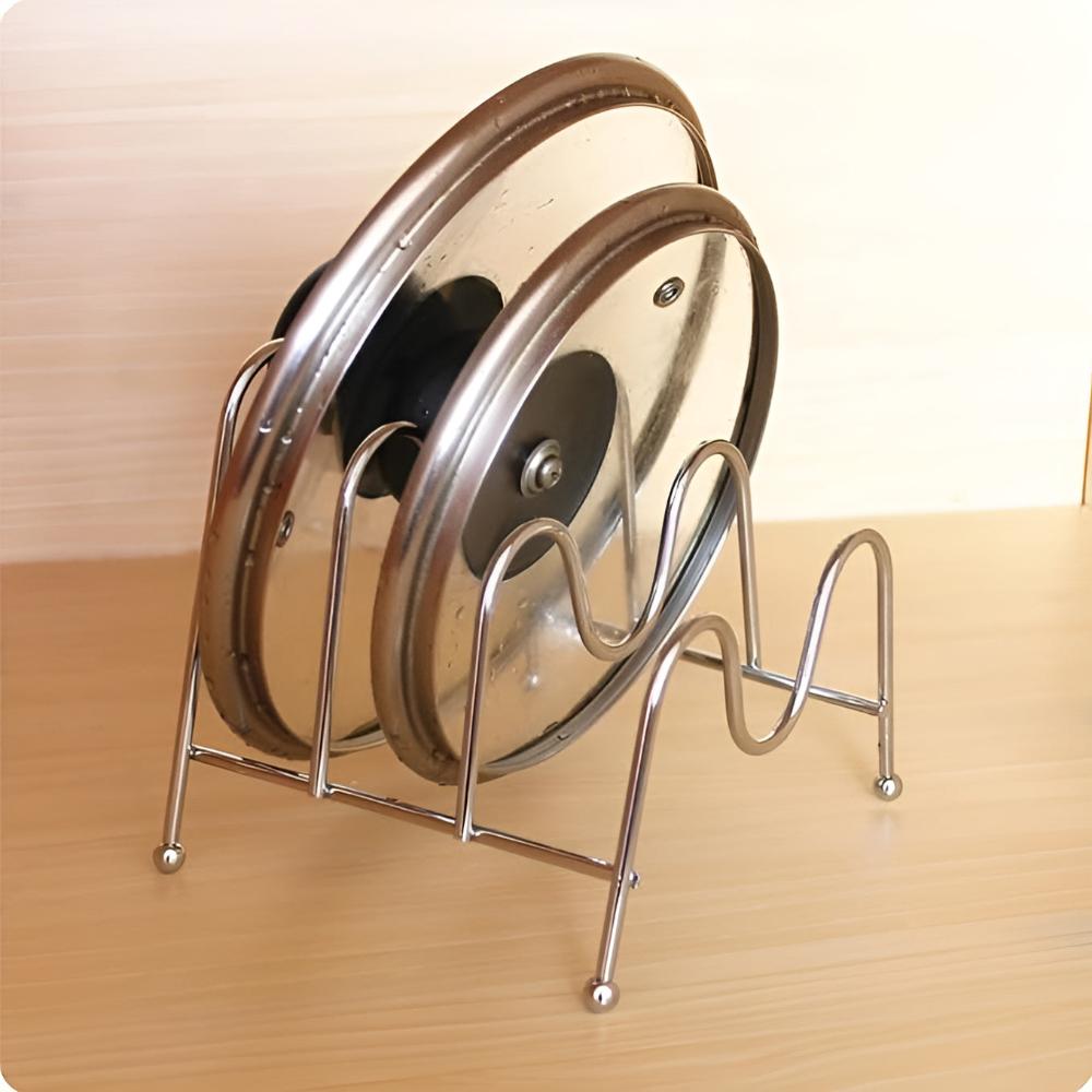 Premium Tiered Pot Lid Holder Rack