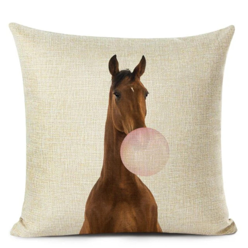 Animal Gum Pop Cushion Covers