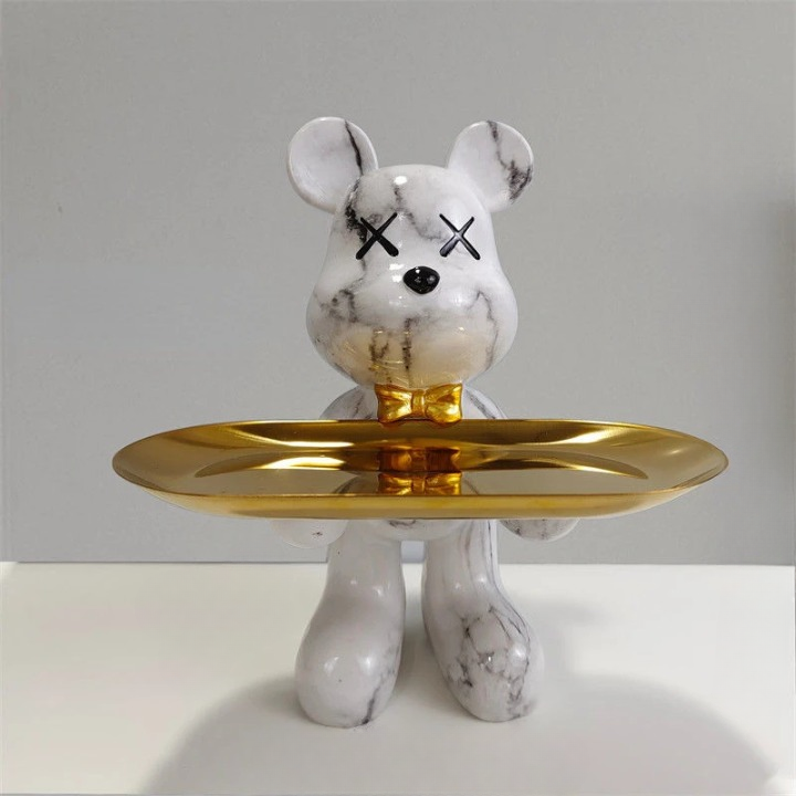 BearBuddy Artistic Sculptural Tray