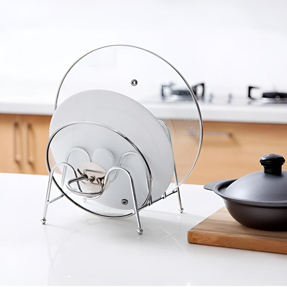 Premium Tiered Pot Lid Holder Rack