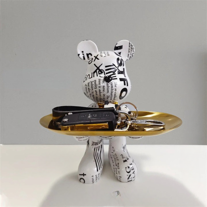 BearBuddy Artistic Sculptural Tray