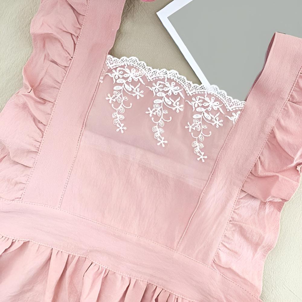 Dainty Chic Ruffle Apron for Women