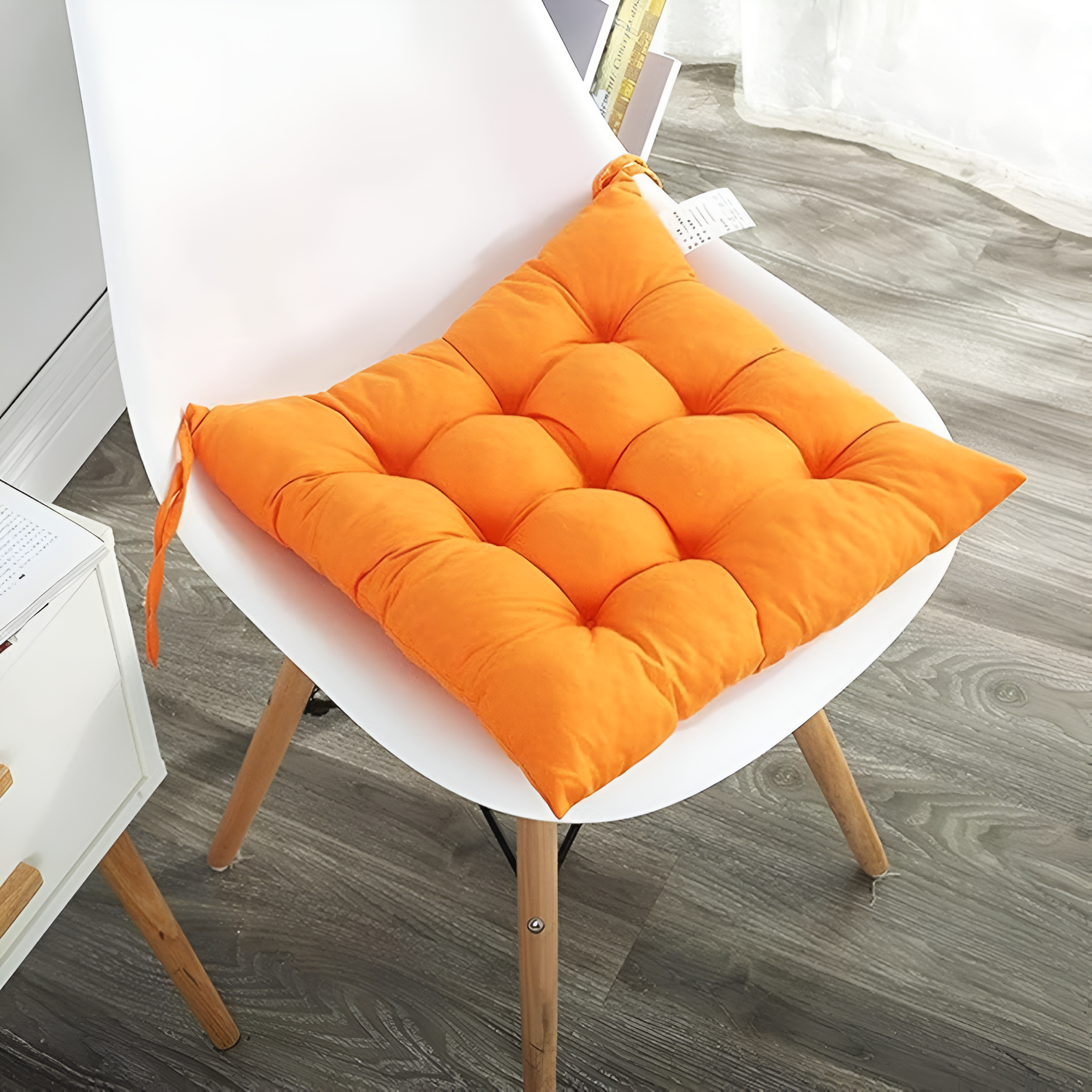 Bold Tufted Velvet Chair Cushions