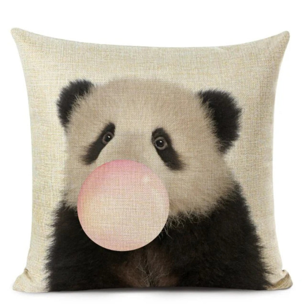 Animal Gum Pop Cushion Covers