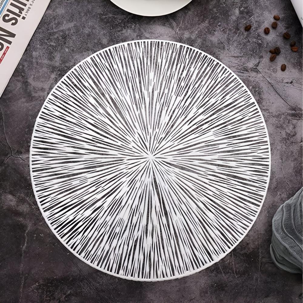 Decorative Metallic Table Mat