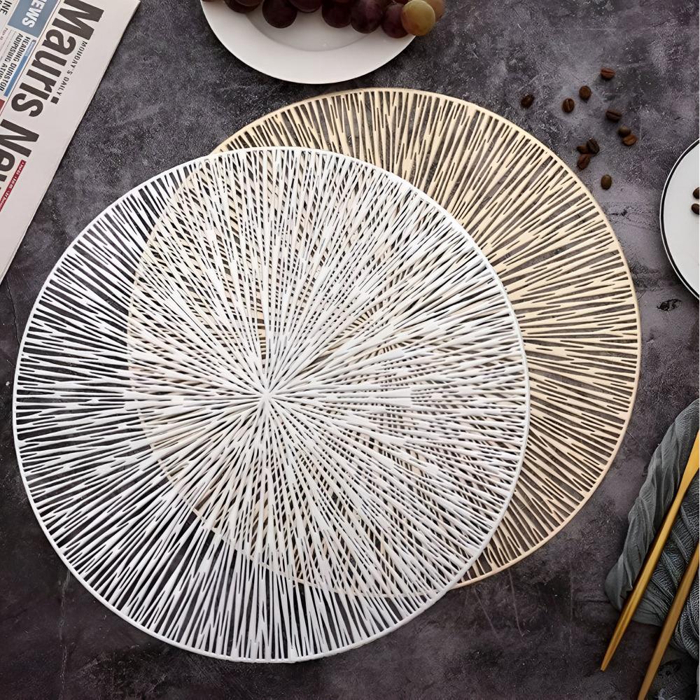 Decorative Metallic Table Mat