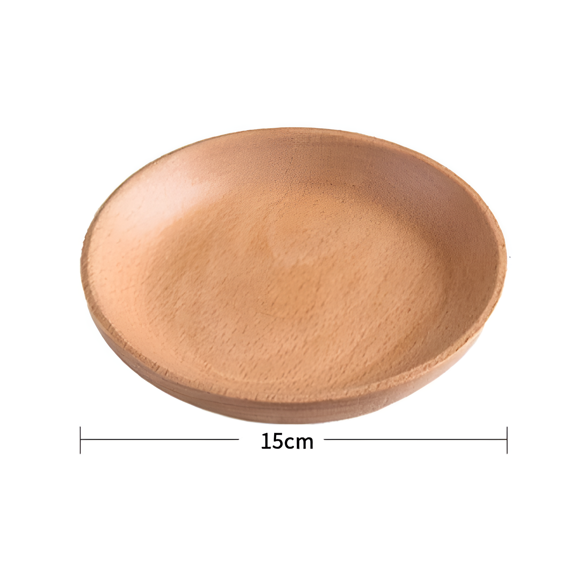 Signature Walnut Luxe Handcrafted Wood Plate