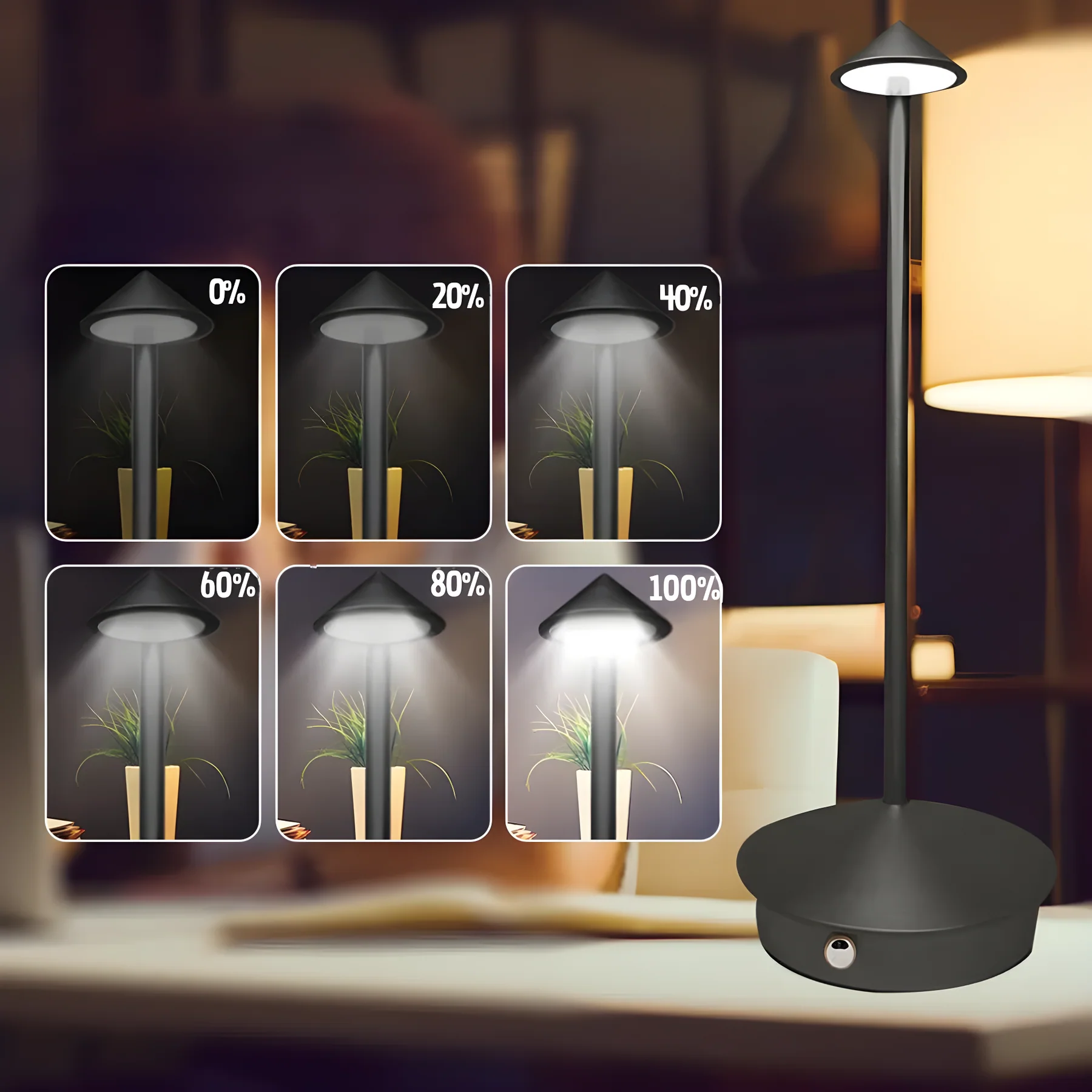 Elegant & Stylish Wireless LED Table Lamp