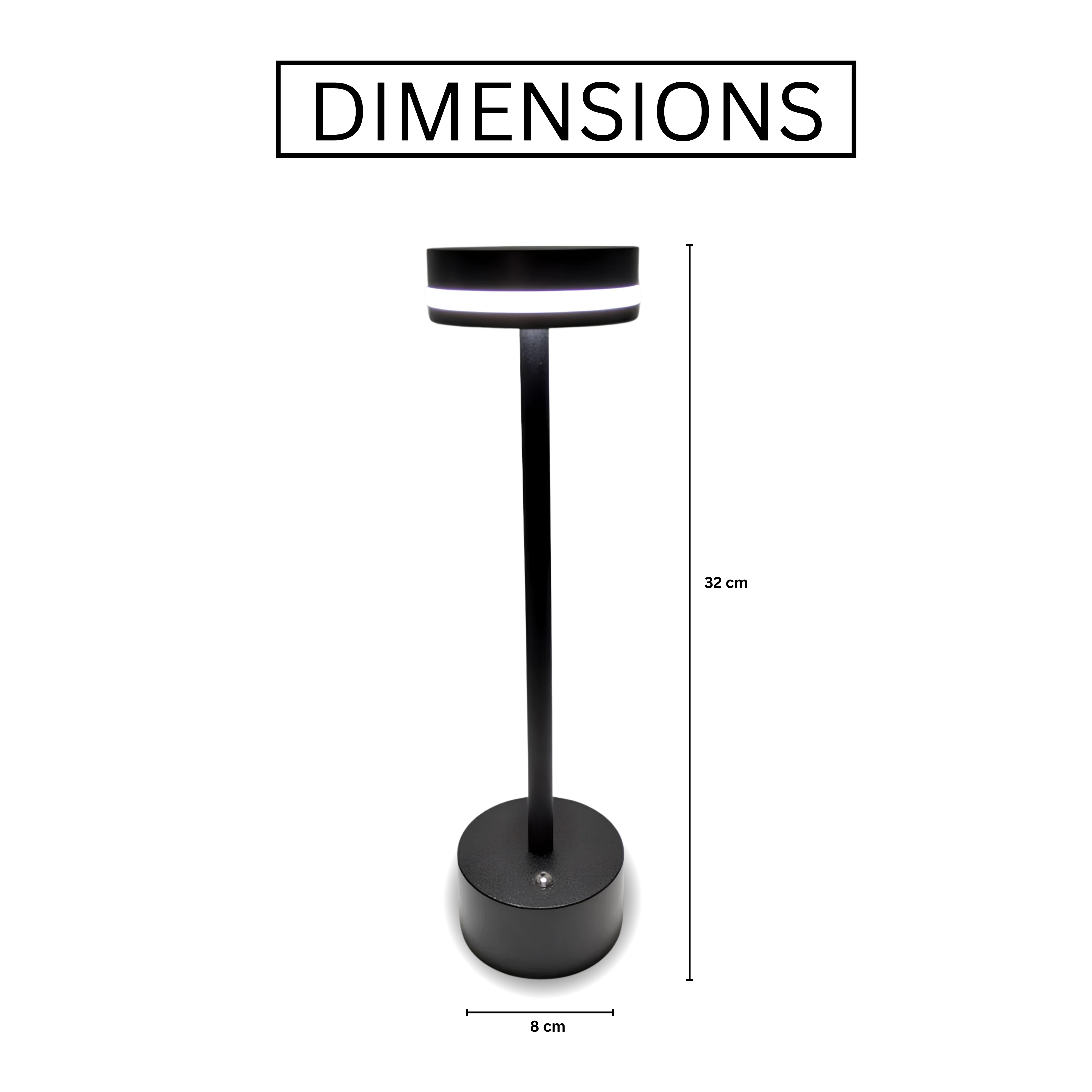 Minimalist Wireless LED Table Lamp