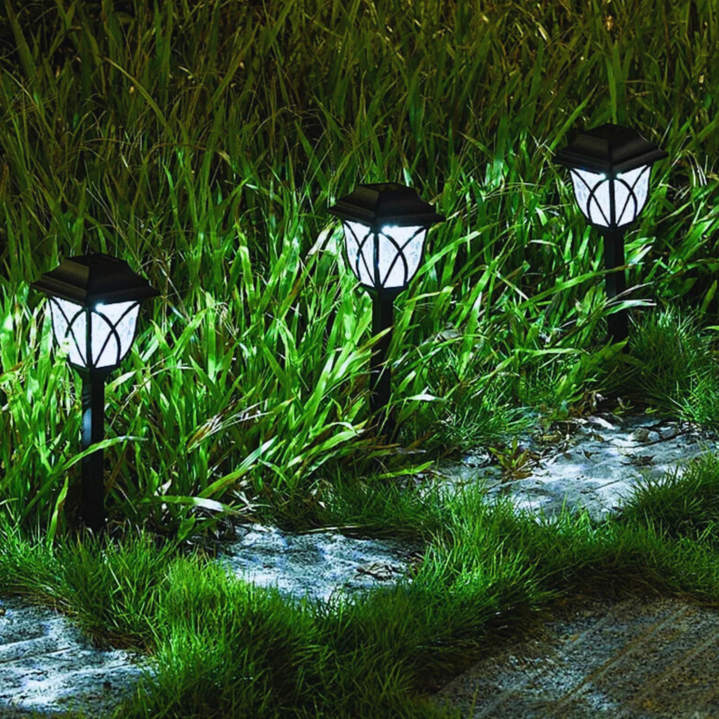 Smart Solar Garden Lights Set