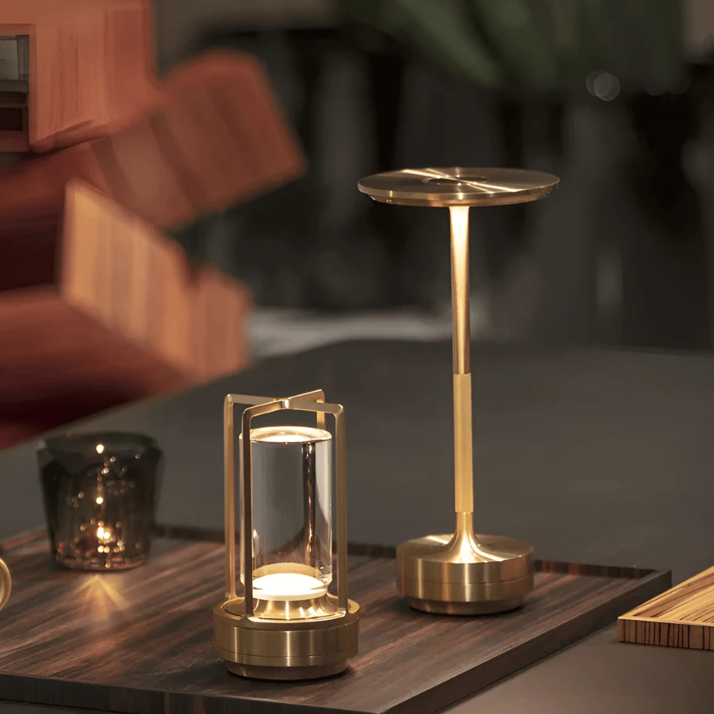 The Sleek Wireless Rechargeable Ambient Table Lamp