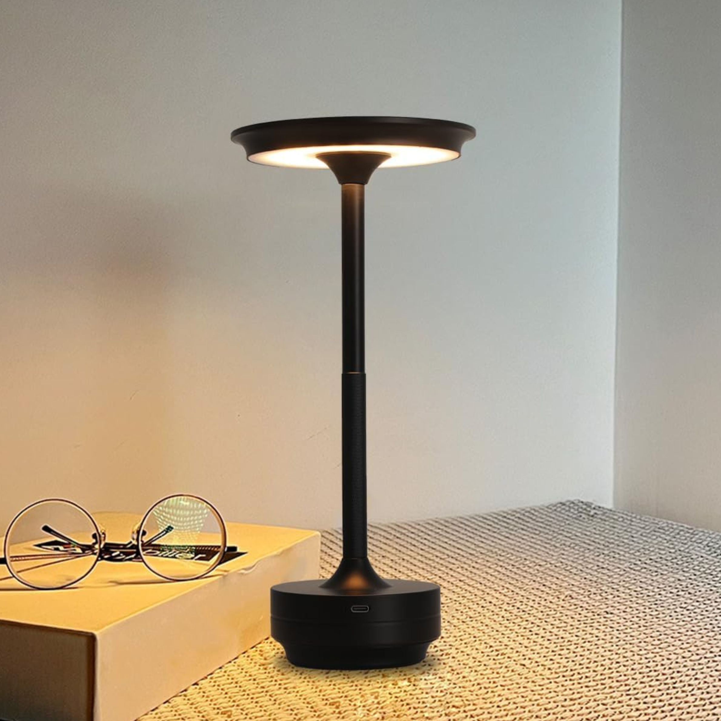 The Sleek Wireless Rechargeable Ambient Table Lamp