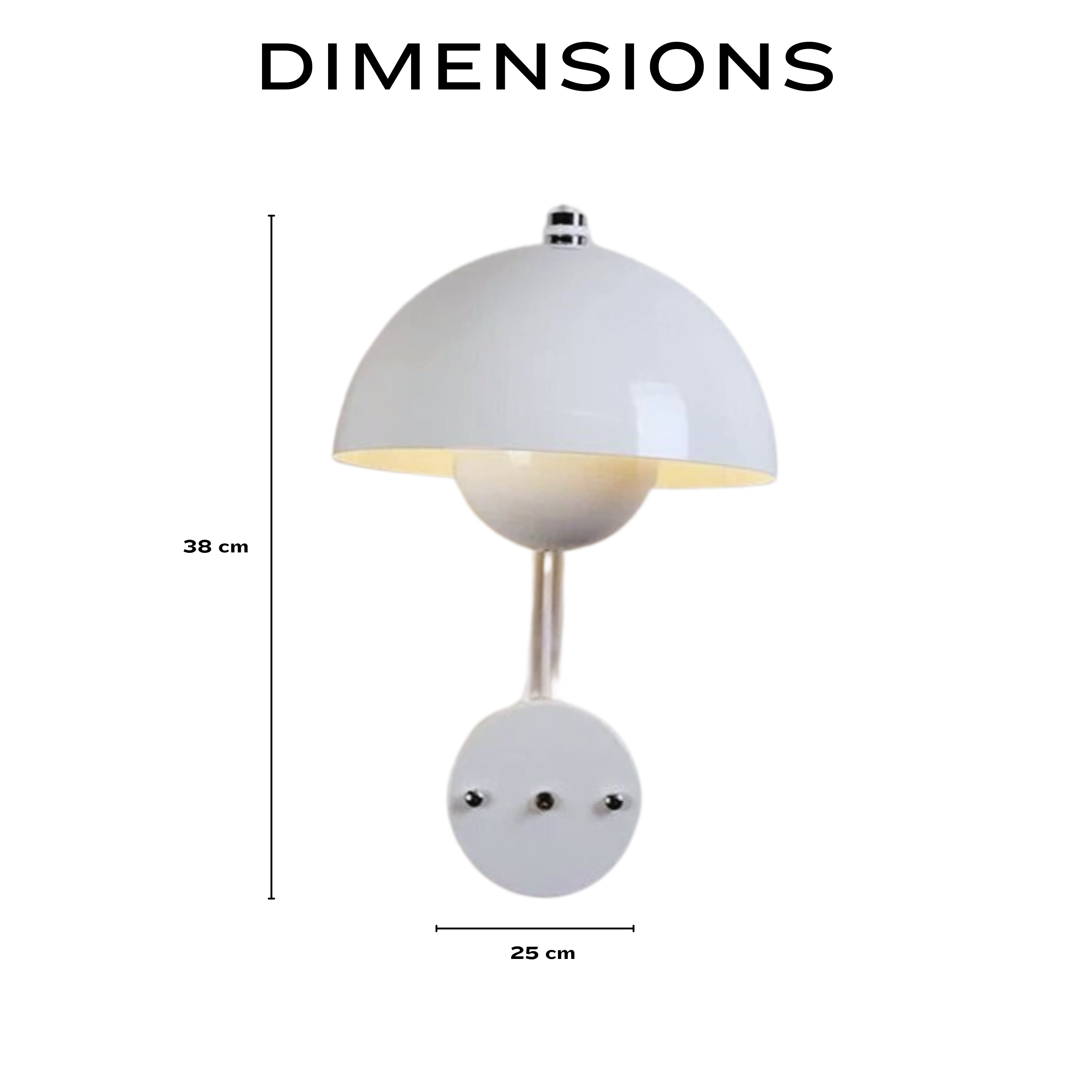 Modern Sunshade LED Wall Light