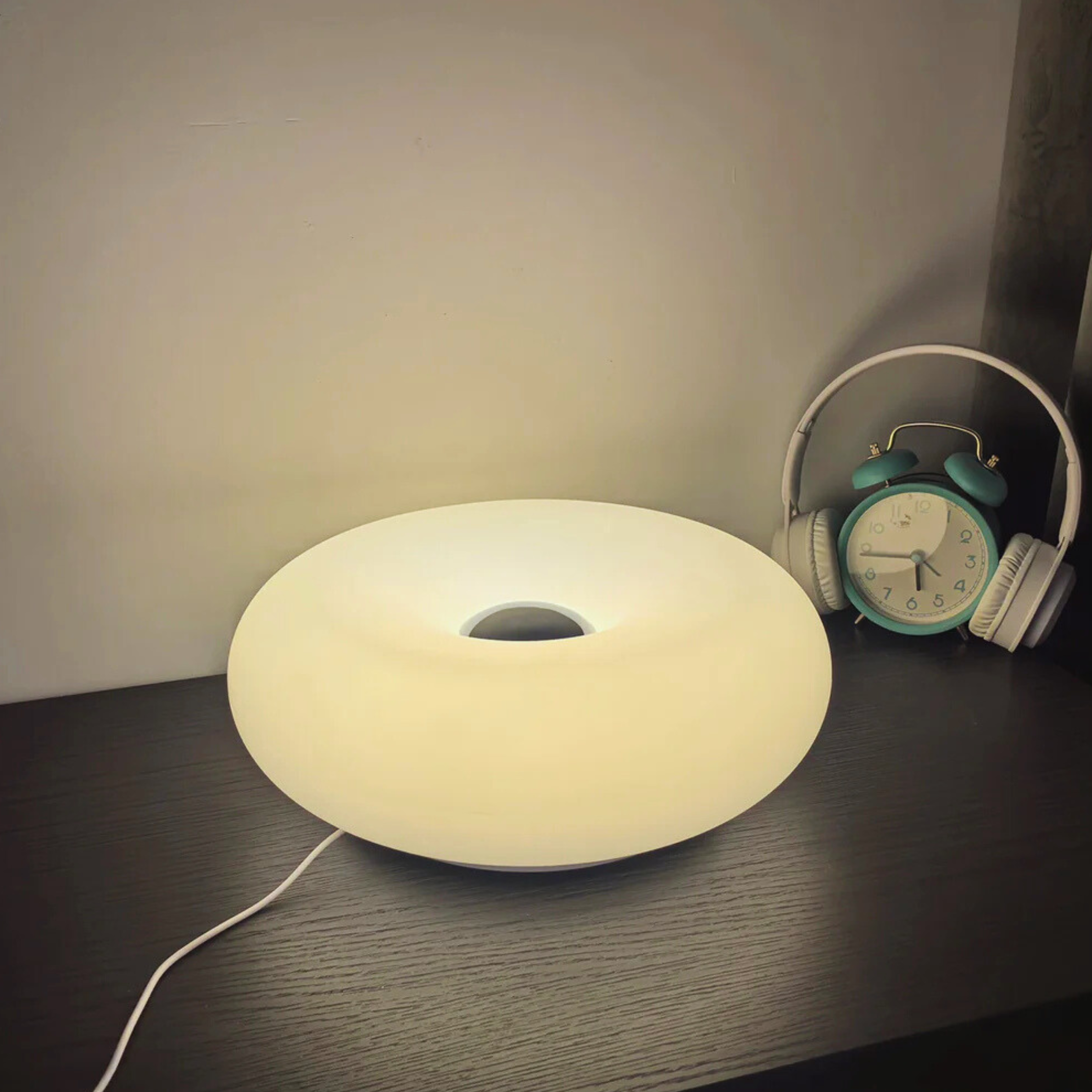 Sleek & Charming Donut Wall Light and Table Light