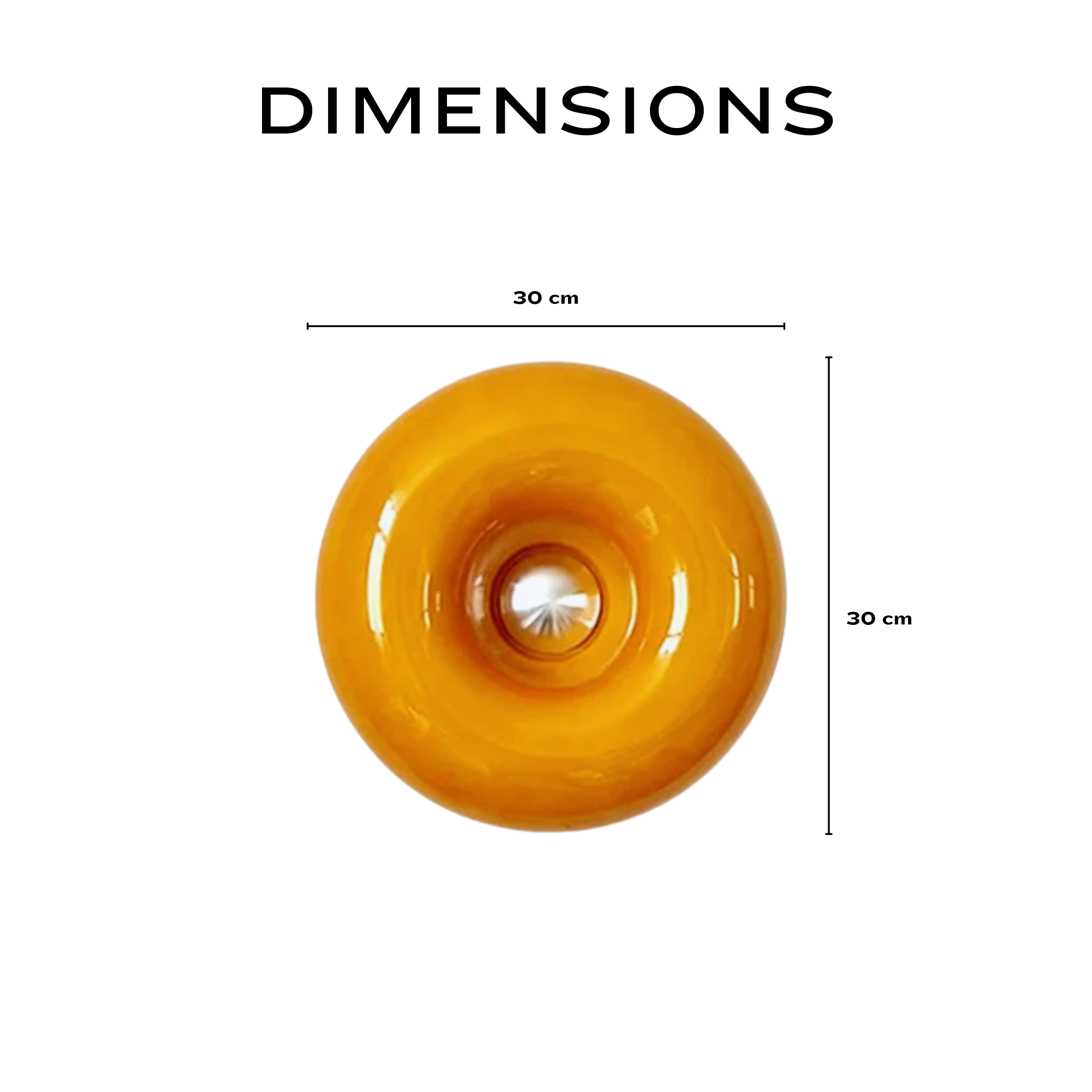 Sleek & Charming Donut Wall Light and Table Light
