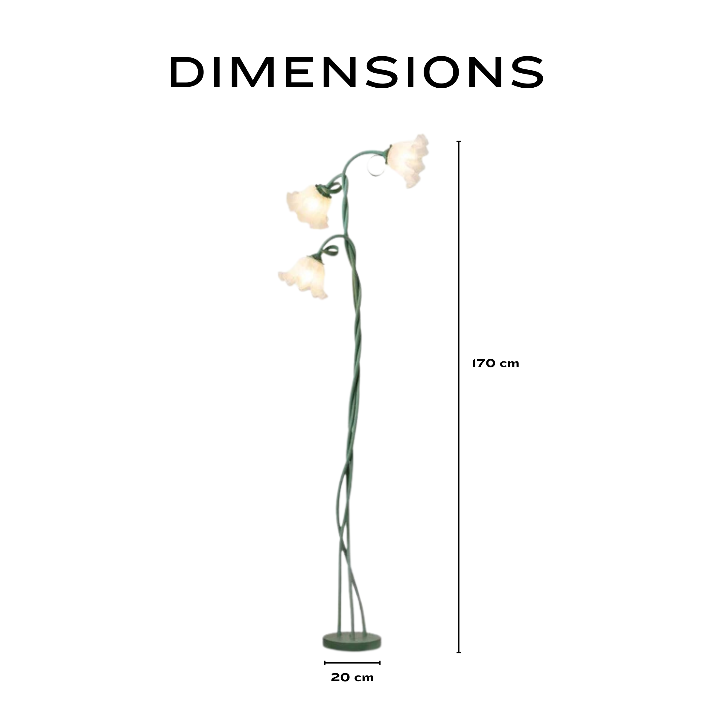 Radiant Bloom | Stylish Lily Flower Floor Lamp
