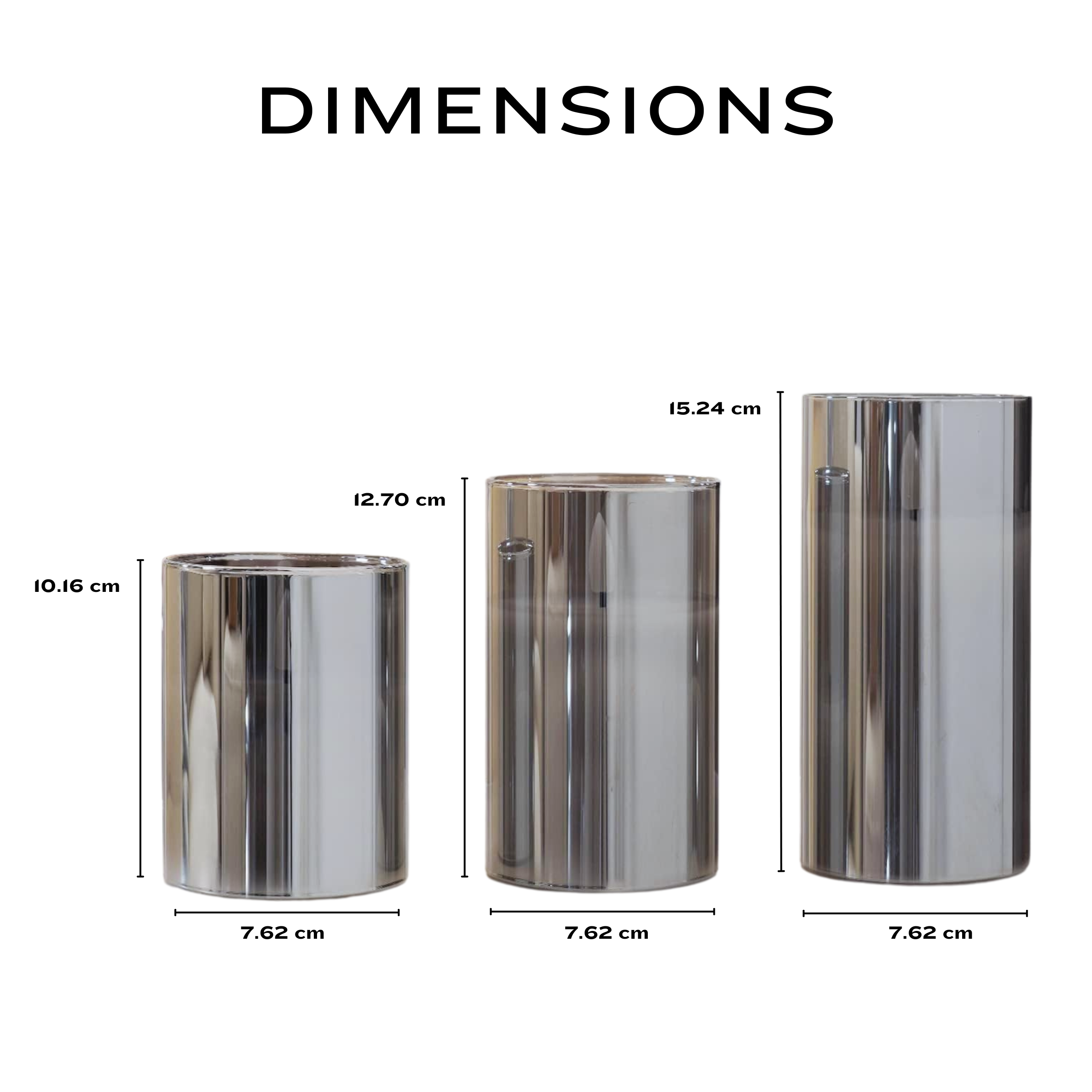 3-Piece Realistic & Elegant Candle Lights