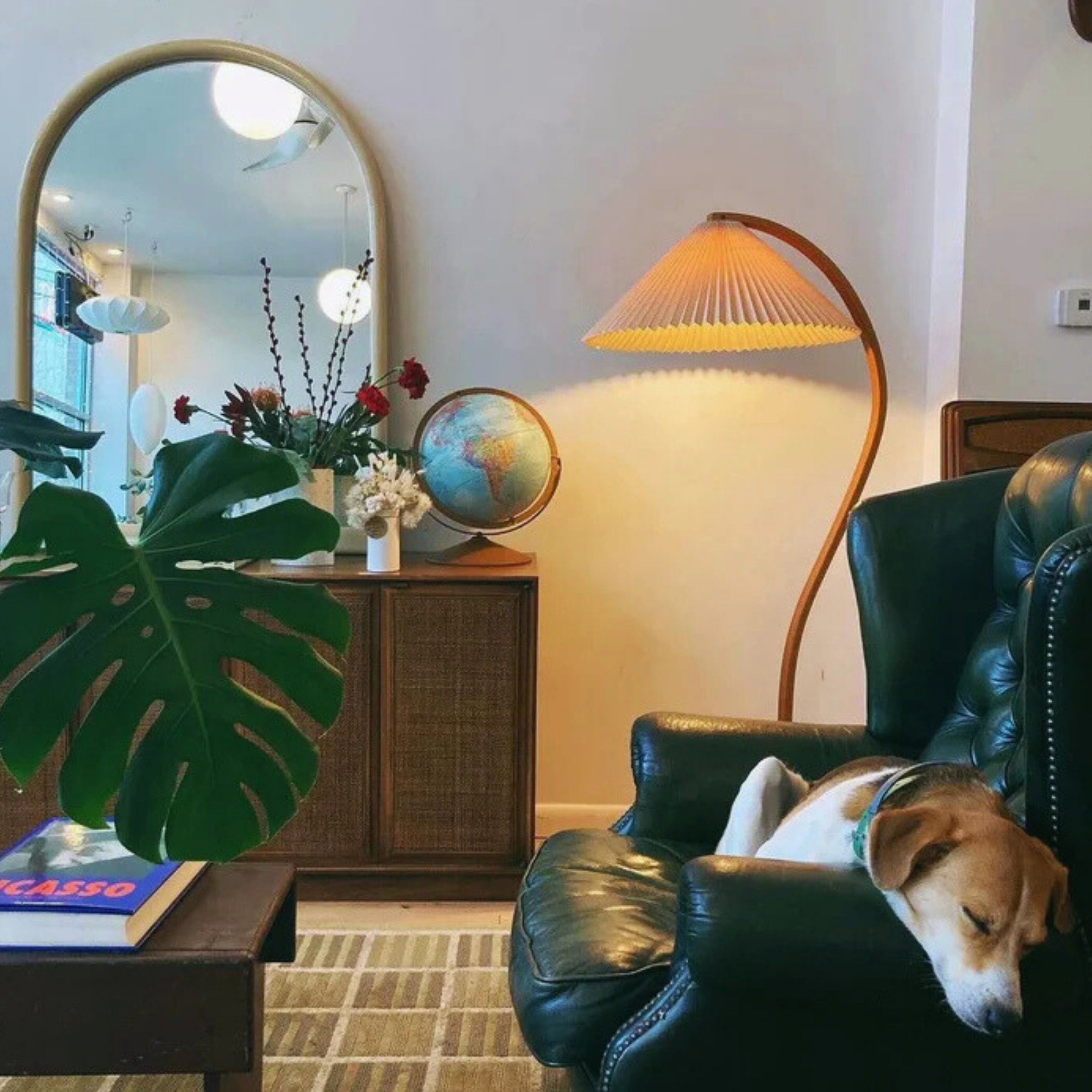 Modern Sculptural Floor Lamp | Statement Lighting Piece