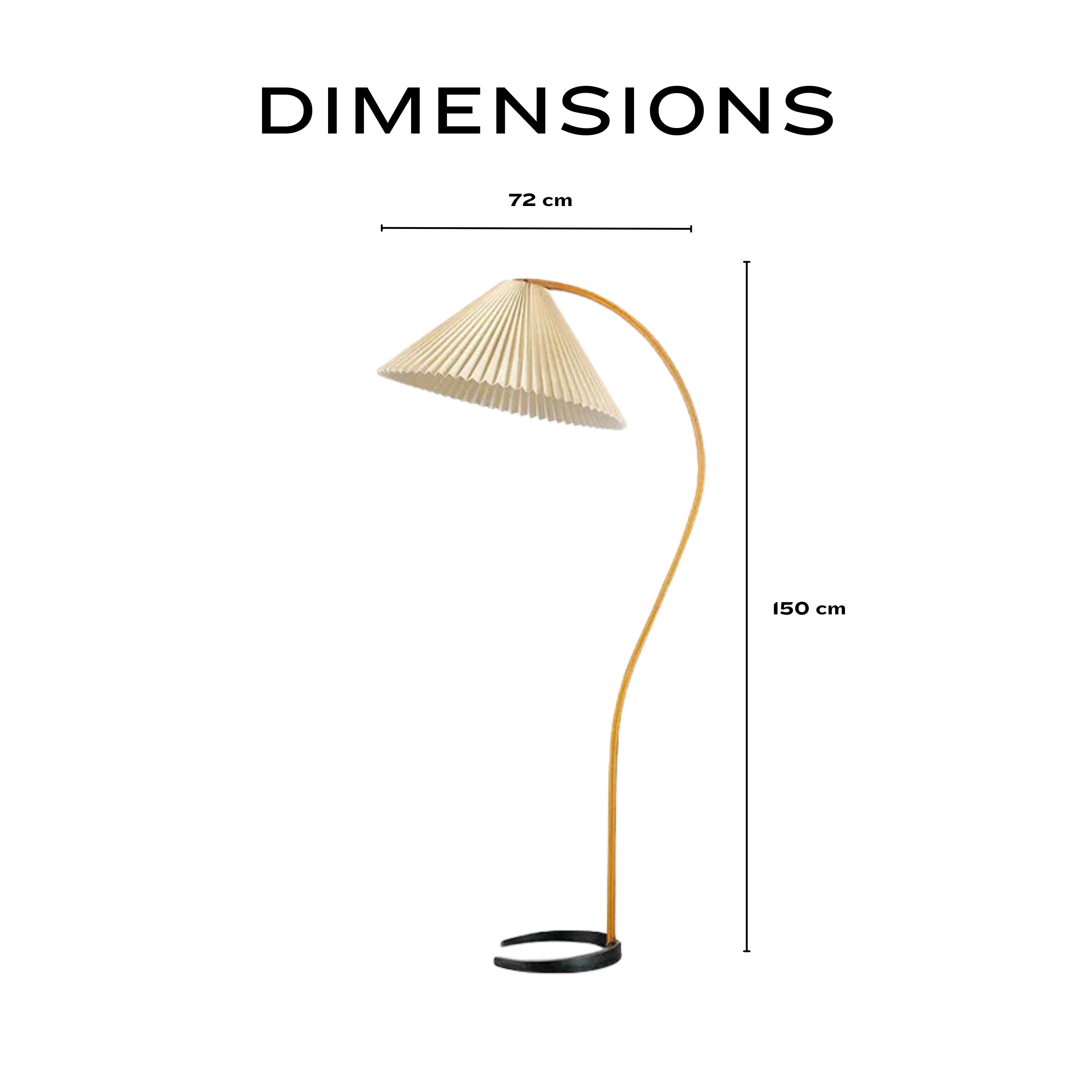 Modern Sculptural Floor Lamp | Statement Lighting Piece