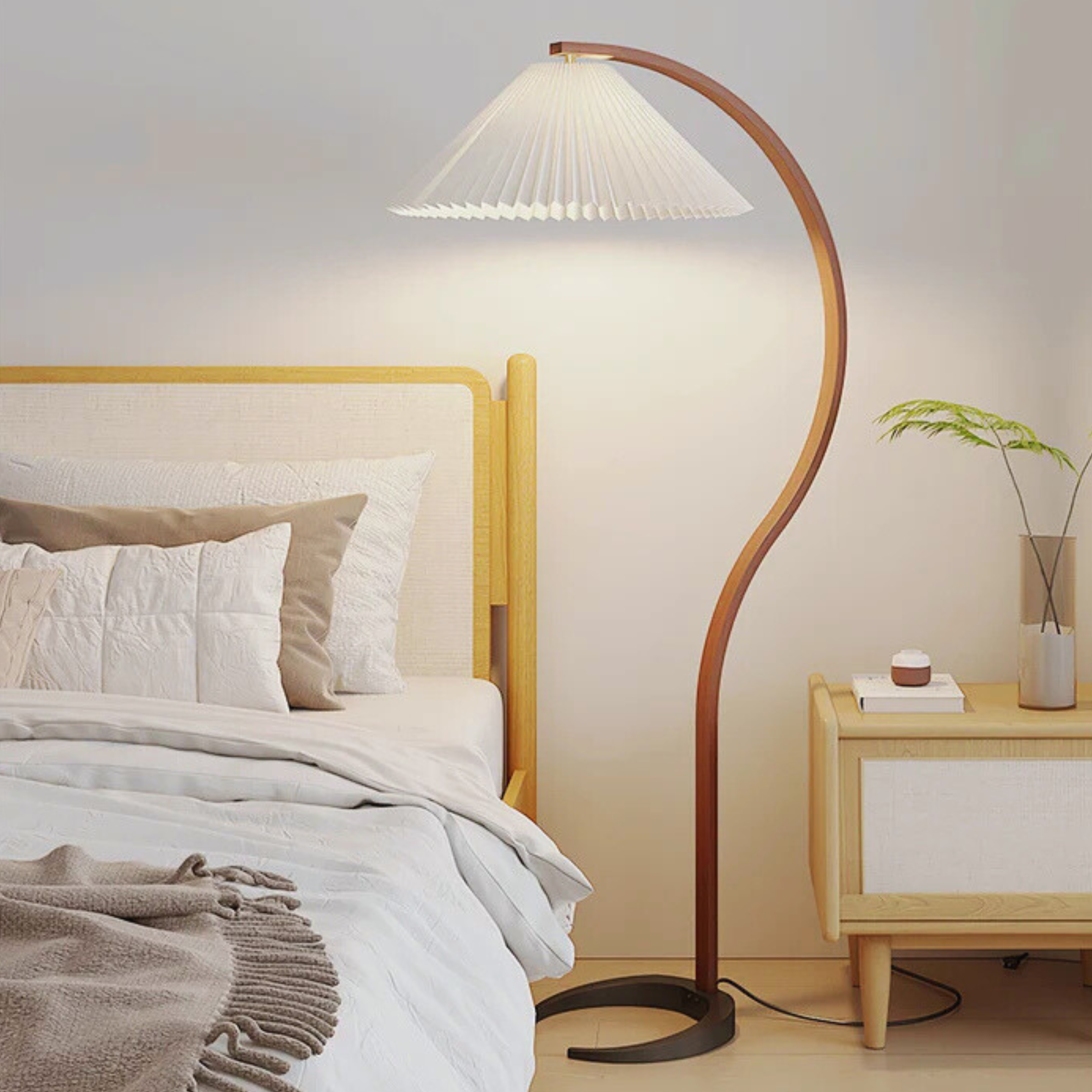 Modern Sculptural Floor Lamp | Statement Lighting Piece