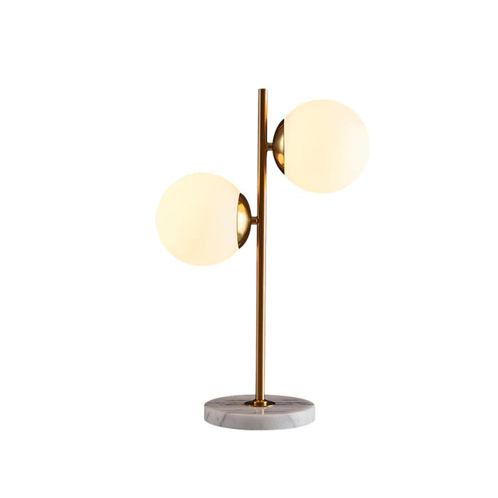 Elegant Double Sphere Wireless LED Table Lamp