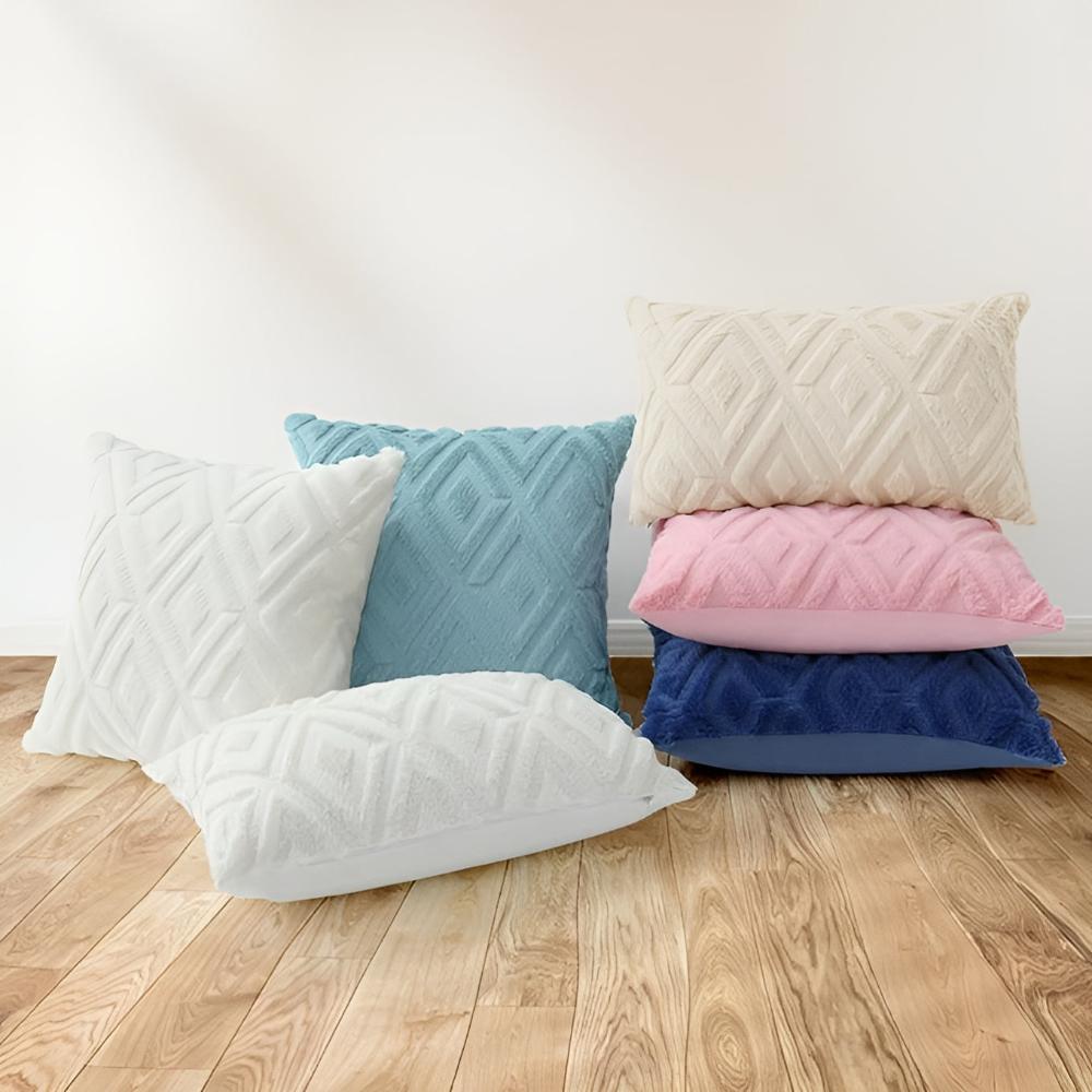 Premium Geometric 3D Cushion Cover