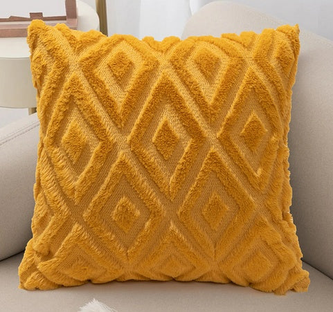 Premium Geometric 3D Cushion Cover